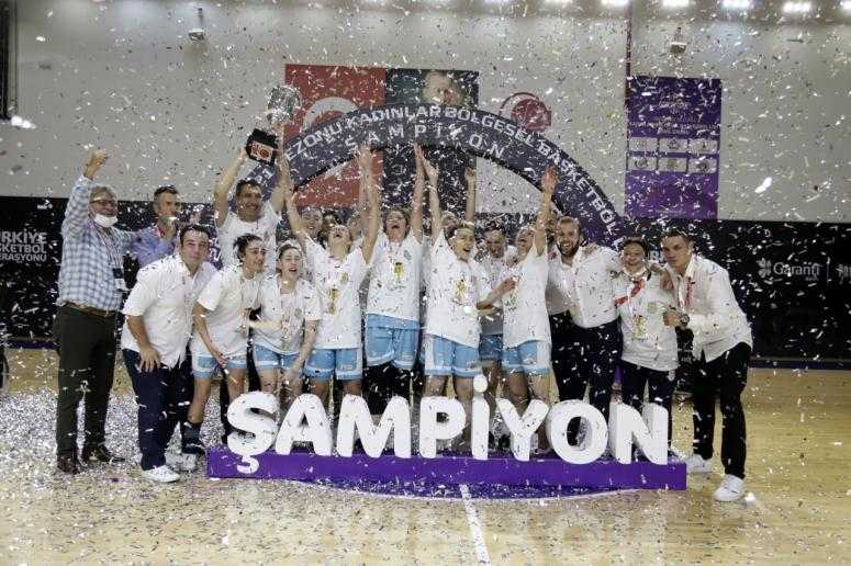 KADINLAR BÖLGESEL BASKETBOL LİGİ'NİN ŞAMPİYONU TARSUS BELEDİYESİ