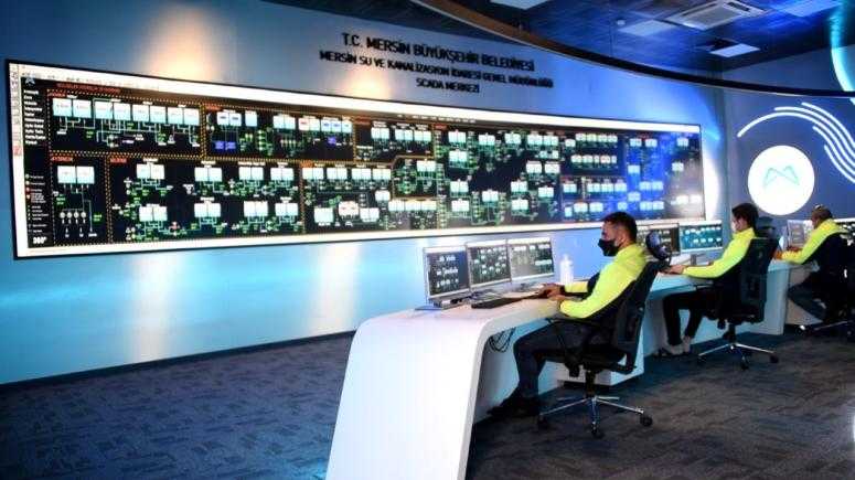 MERSİN HABER/ SCADA SİSTEMİYLE SU ARIZALARI % 60’A KADAR DÜŞTÜ