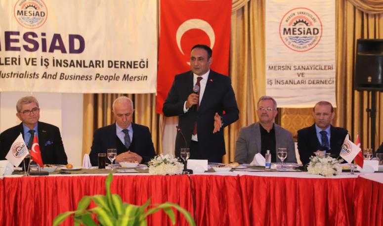 BAŞKAN YILMAZ, MESİAD ÜYELERİYLE BİR ARAYA GELDİ