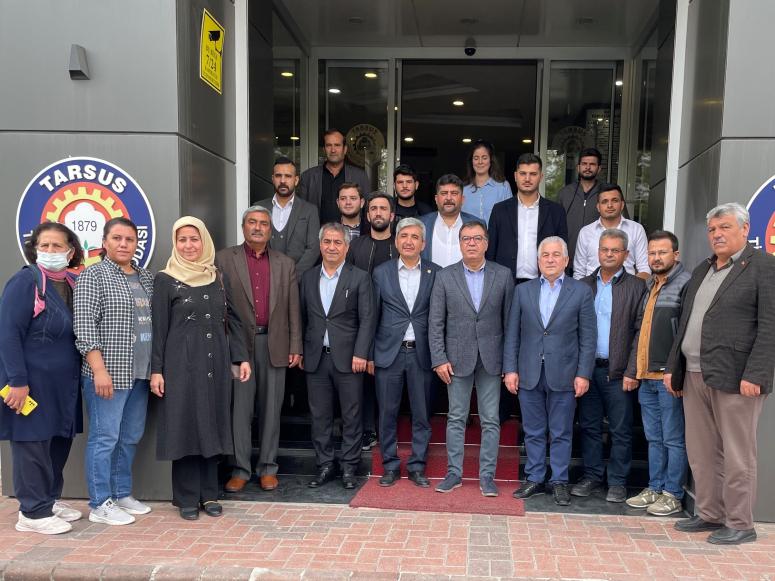 AK Parti’den Tarsus TSO’ya ziyaret
