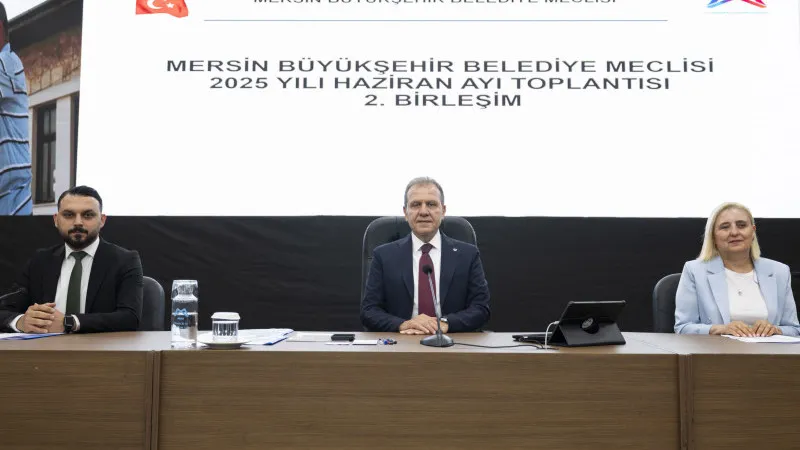 Mersin Büyükşehir Belediye Meclisi’nin Haziran Ayı 2. Birleşimi Gerçekleştirildi