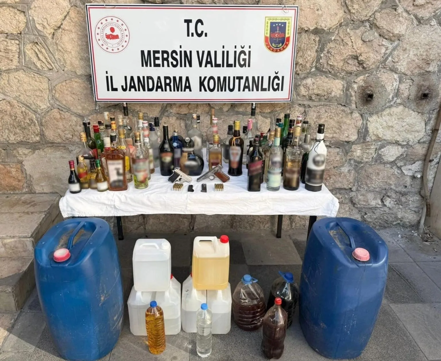 Jandarma’dan Sahte İçki Operasyonu: 1 Şüpheli Yakalandı