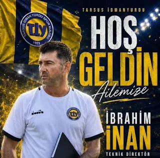Tarsus İdman Yurdu’nda Teknik Direktörlük Görevine İbrahim İnan Getirildi