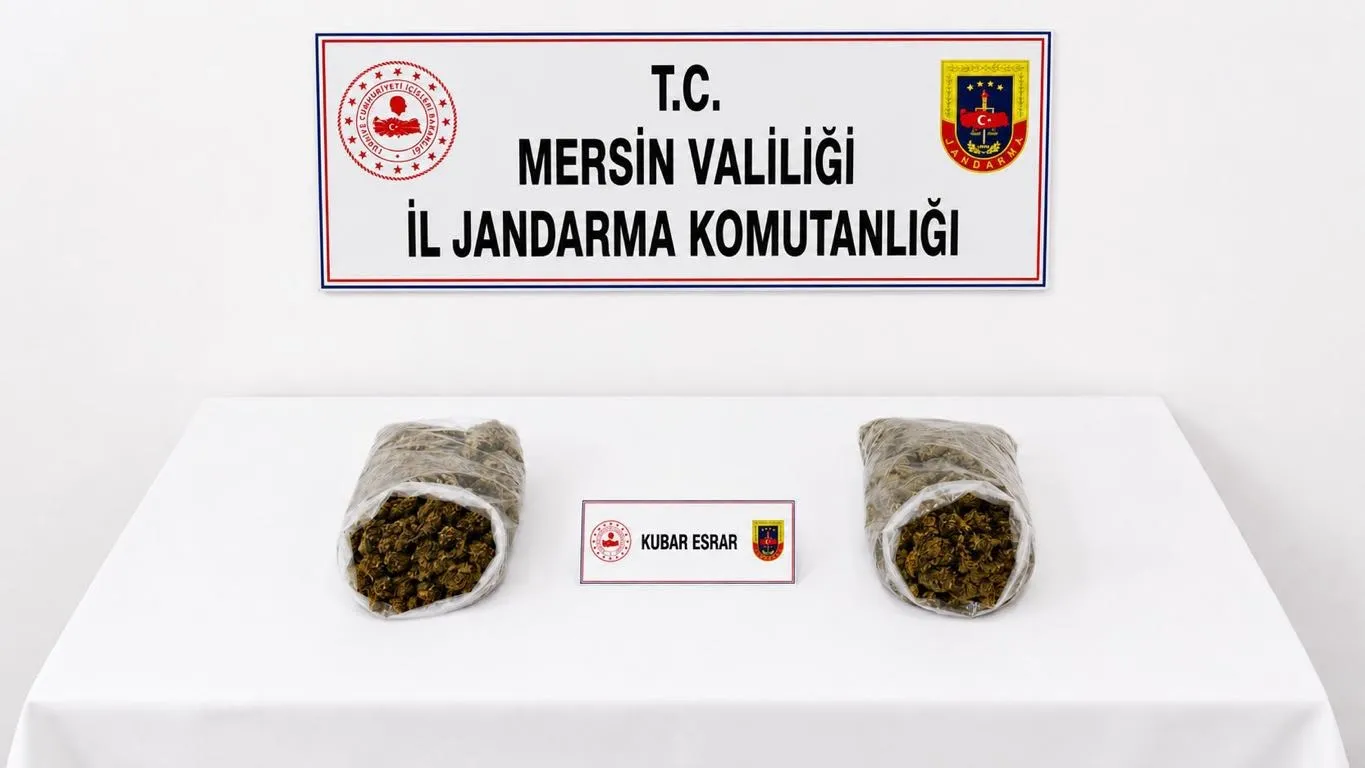 Mersin’de Jandarmadan Zehir Tacirlerine Operasyon: 2 Tutuklama