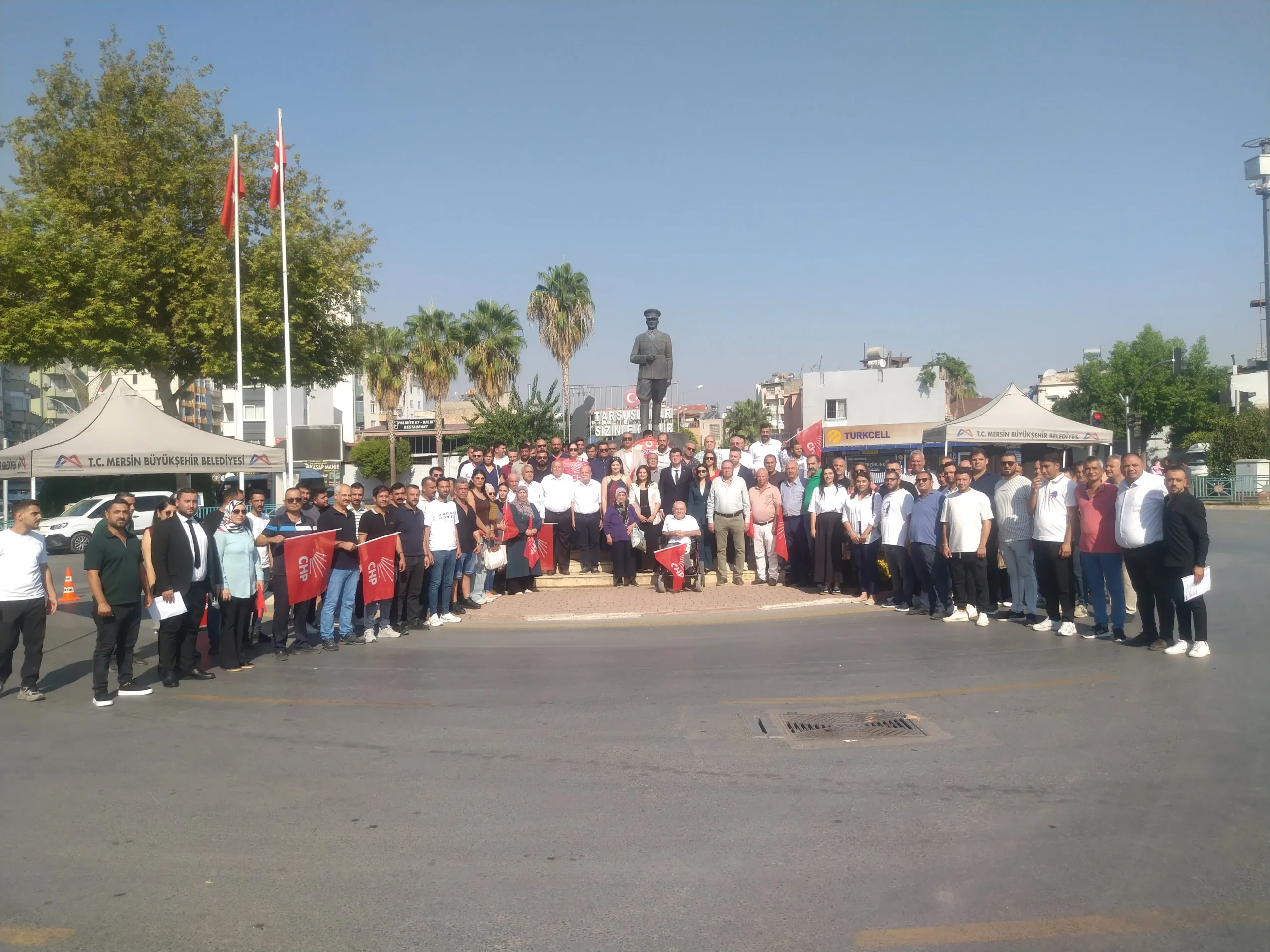 CHP TARSUS’TA 103. KURULUŞ YIL DÖNÜMÜNÜ KUTLADI