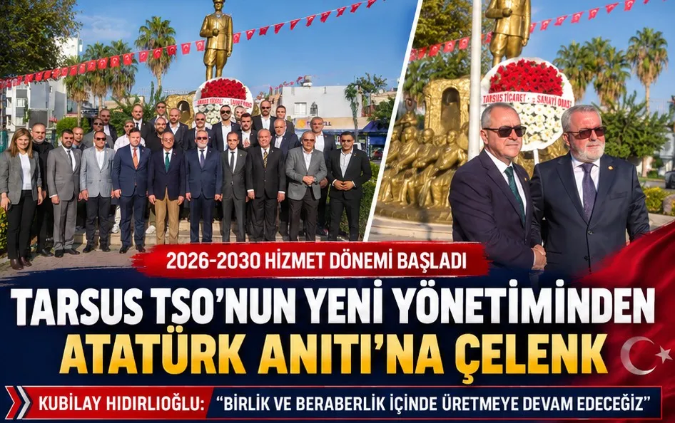 HIDIRLIOĞLU’NDAN TARSUS’A MESAJ: “BİRLİKTE ÜRETECEK, BİRLİKTE BÜYÜYECEĞİZ!”